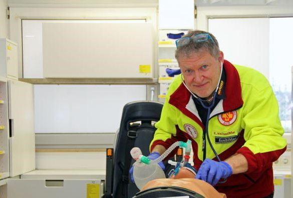 Klaus Wolfenstädter ist seit 1982 ununterbrochen im Rettungsdienst tätig.